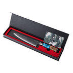 Couteau Gyuto en acier damas de la série Mizuki, Damas Origin