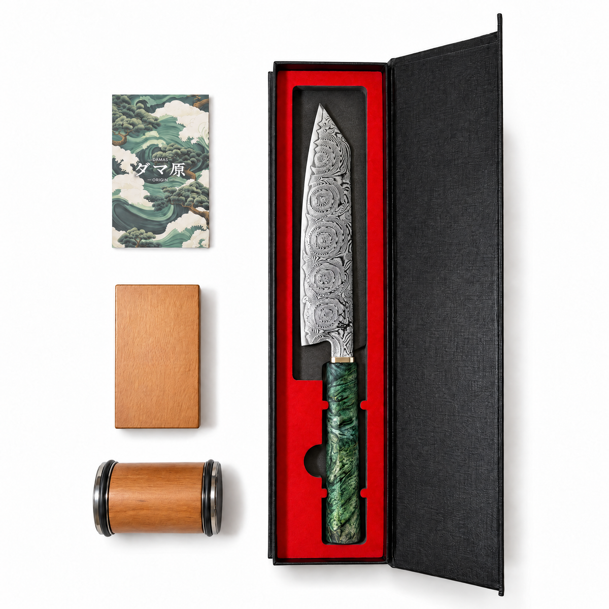 Pack Initiation Aoyama - Kiritsuke + Aiguiseur rouleau