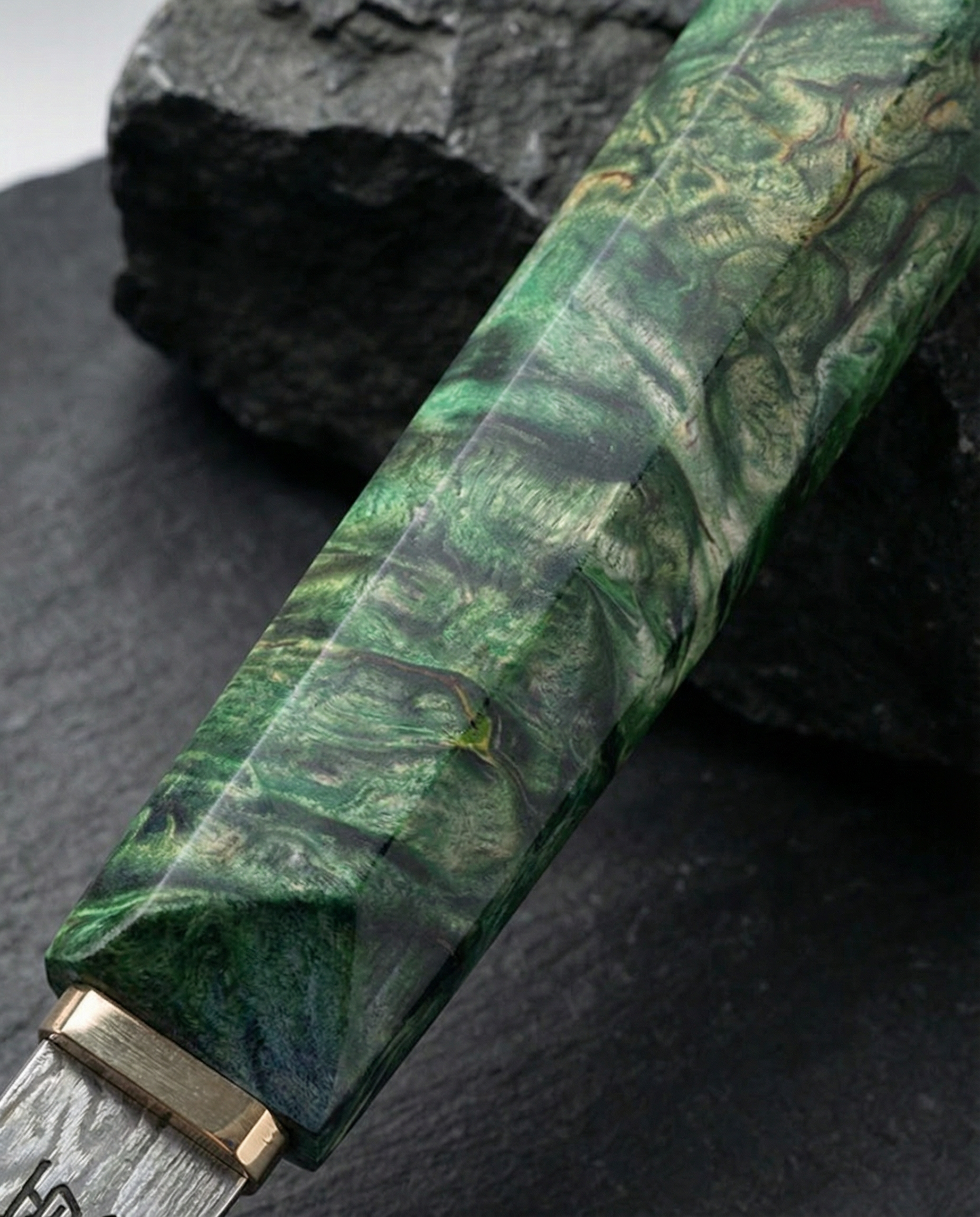 Couteau Kiritsuke japonais en damas - Aoyama Series